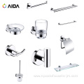 Modern Wall Mounted Chrome Bathroom Accessories